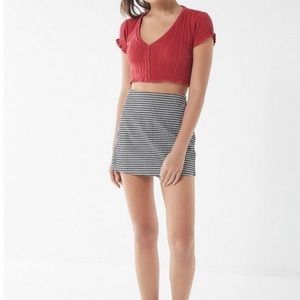 Urban Outfitters Gingham Skirt NWT